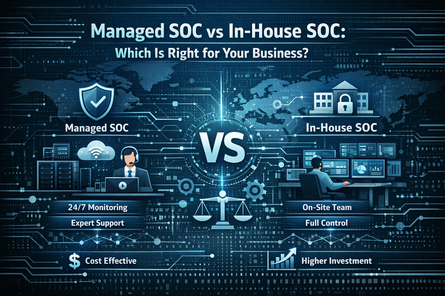 Managed SOC vs In-House SOC — Which Is Right for Your Business